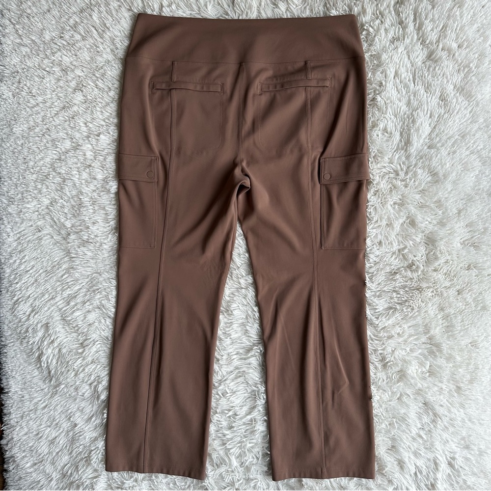 Athleta Delancey Straight Cargo Pant Brown Size 2X - Picture 9 of 12
